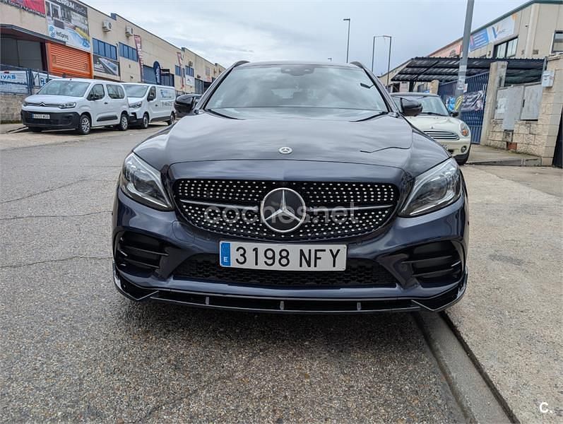 Usado Mercedes C300e 320 CV (235 kW) 2020 Azul Familiar