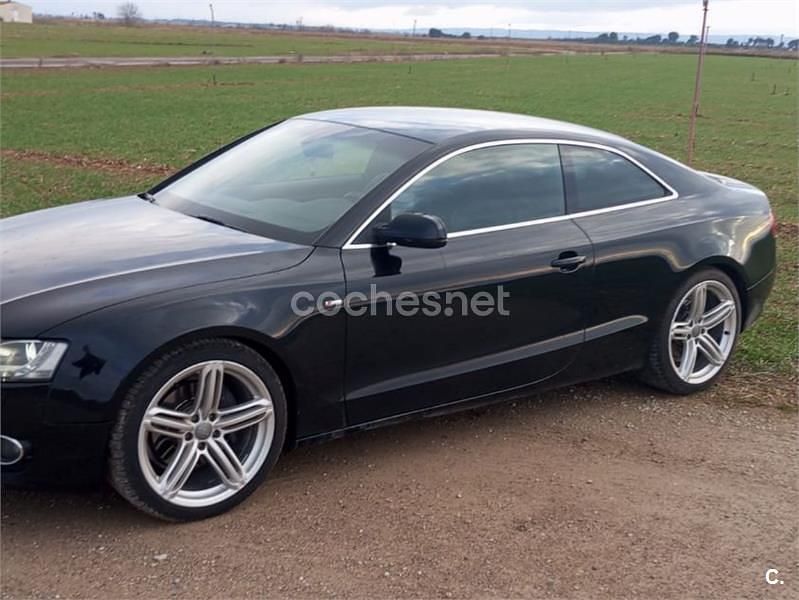 Usado Audi A5 S-Line 240 CV (176 kW) 2009 Negro Coupe