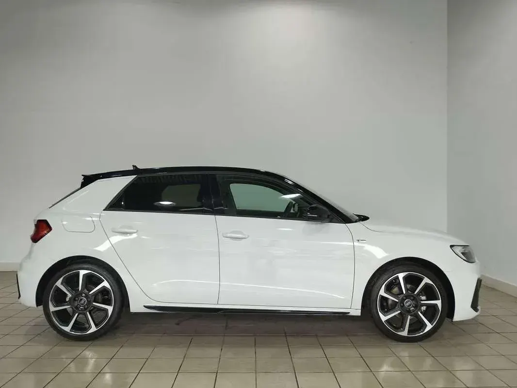 Brugt Audi A1 Sportback Black Edition 116 HK (85 kW) 2025 Hvid Hatchback