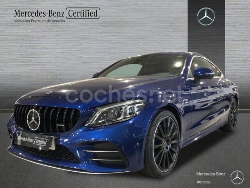Azul Usado 2021 Mercedes C43 AMG Coupe | 55.900 € (Precio justo) - Imagen 1/4