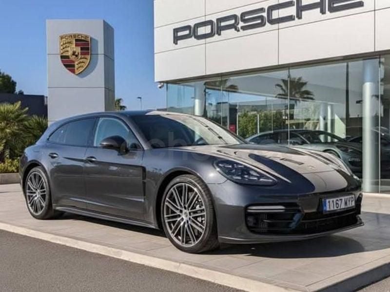 Usado Porsche Panamera Sport Turismo 440 CV (323 kW) 2018 Gris / plata Familiar