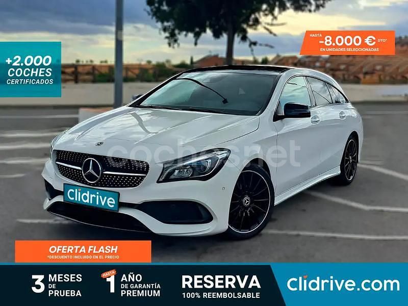 Blanco Usado 2018 Mercedes CLA200 Shooting Brake Familiar | 26.990 € (Caro) - Imagen 1/3