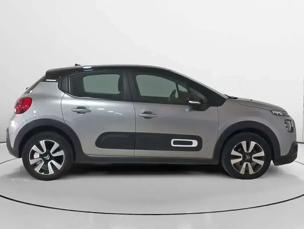 Usado Citroën C3 Feel 83 CV (61 kW) 2021 Gris Utilitario