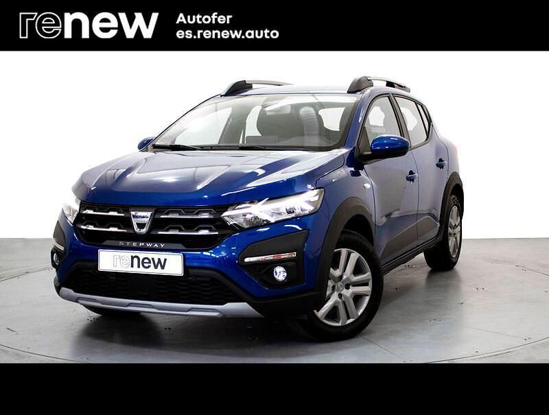 Usado Dacia Sandero Comfort 91 CV (66 kW) 2022 Azul Berlina