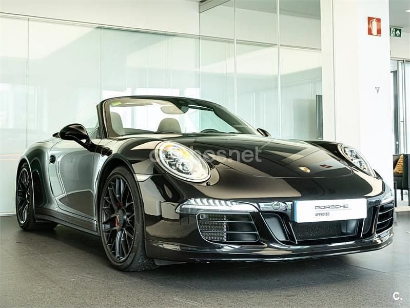 Usado Porsche 911 Carrera 4 Cabriolet 430 CV (316 kW) 2015 Negro Descapotable