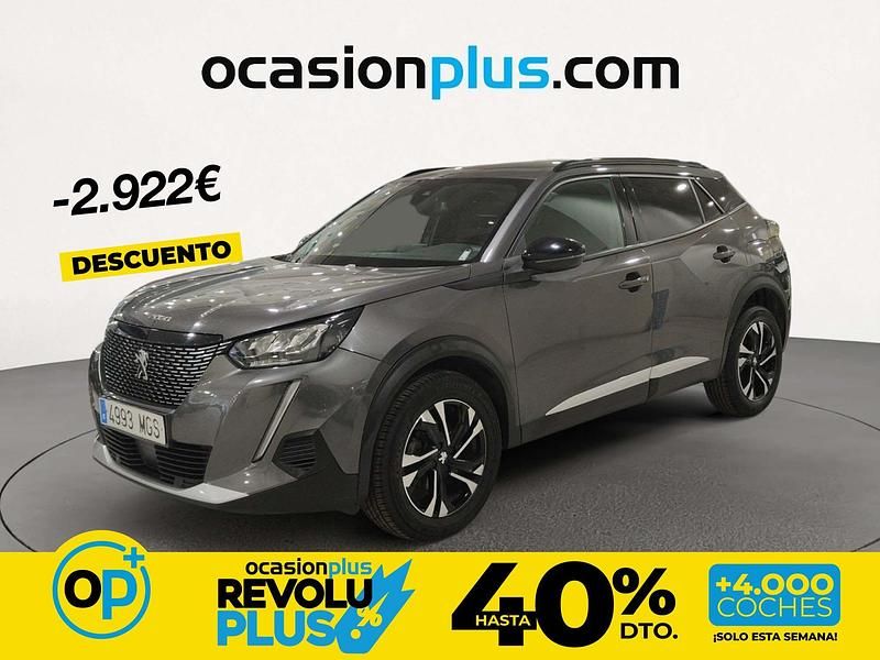 Usado Peugeot 2008 Allure 130 CV (95 kW) 2023 Gris SUV