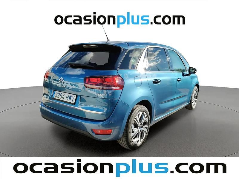 Usado Citroën C4 Exclusive 115 HP (84 kW) 2014 Azul Monovolume