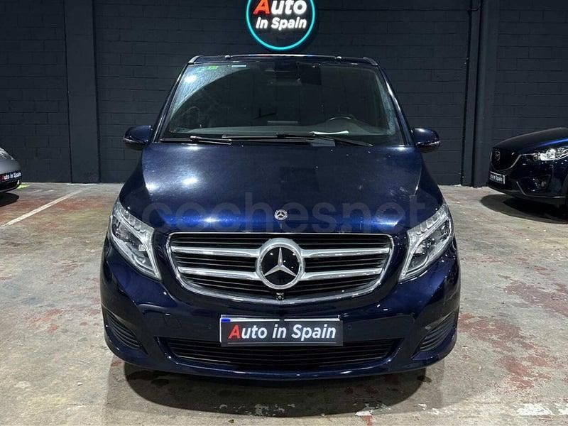 Usado Mercedes V220 Avantgarde 163 CV (119 kW) 2017 Azul Monovolumen