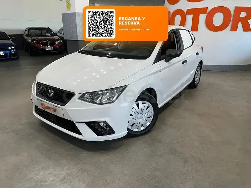 Usado Seat Ibiza Reference 90 CV (66 kW) 2019 Blanco Utilitario