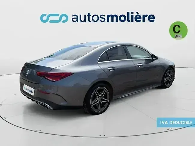 Usado Mercedes CLA200 163 CV (119 kW) 2019 Gris Berlina