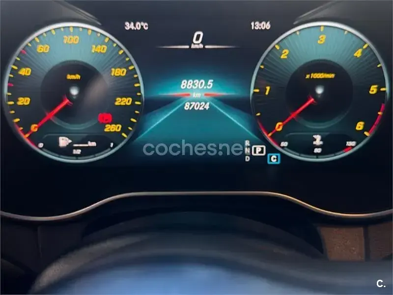 Usado Mercedes C220 194 CV (142 kW) 2020 Negro Coupe