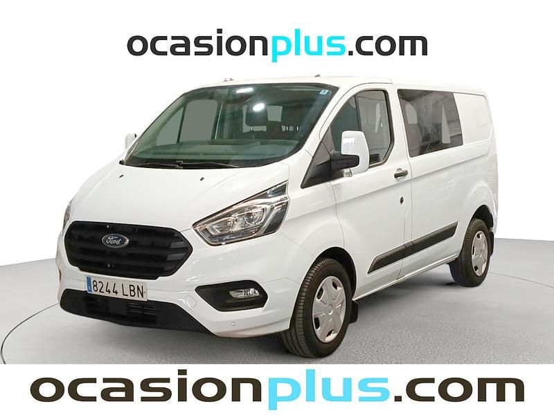 Blanco Usado 2019 Ford Transit Custom Trend Familiar | 26.355 € (Precio justo) - Imagen 1/4