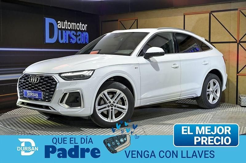 Usado Audi Q5 S-Line 204 CV (150 kW) 2022 Blanco SUV