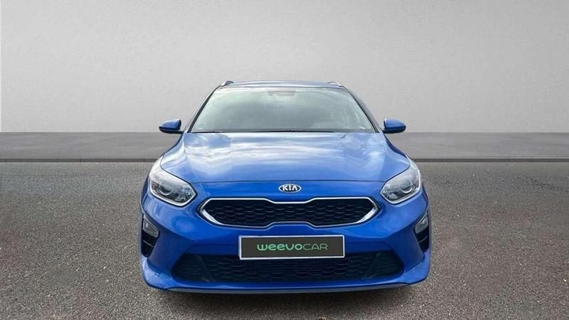Usado Kia Ceed 120 CV (88 kW) 2021 Azul Utilitario