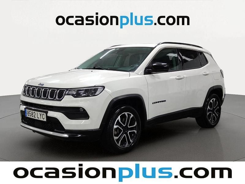 Blanco Usado 2022 Jeep Compass Limited SUV | 17.000 € (Super precio) - Imagen 1/4
