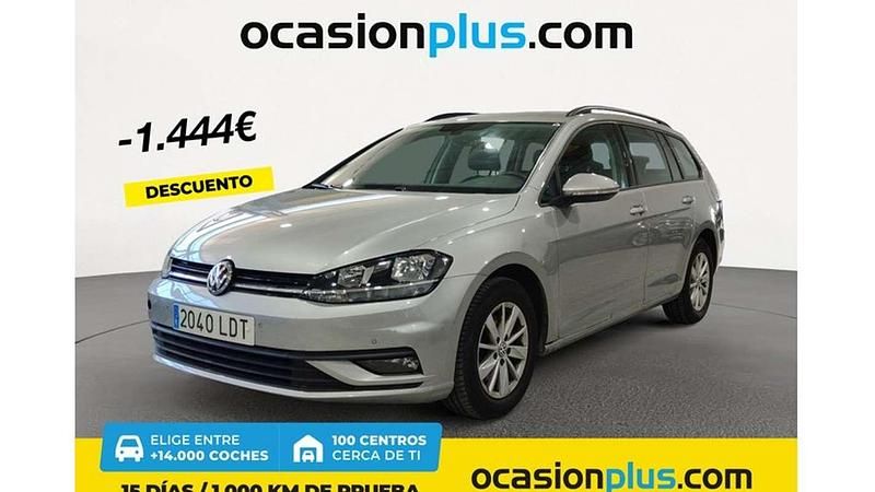 Plateado Usado 2020 VW Golf VII Edition Familiar | 13.628 € (Buen precio) - Imagen 1/4