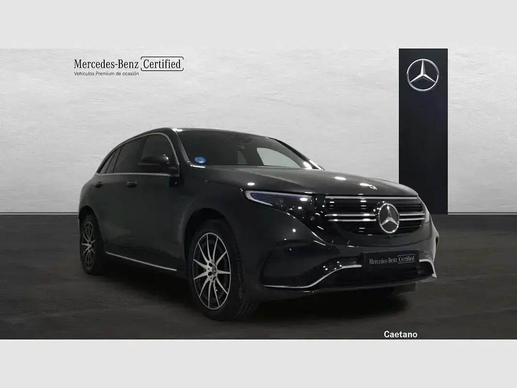 Usado Mercedes EQC400 300 kW (408 CV) 2020 Gris SUV
