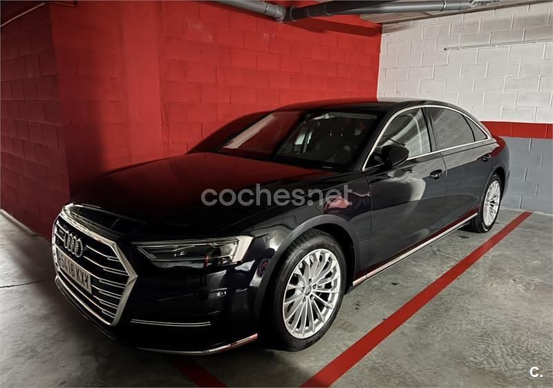 Usado Audi A8L 340 CV (250 kW) 2019 Azul Berlina