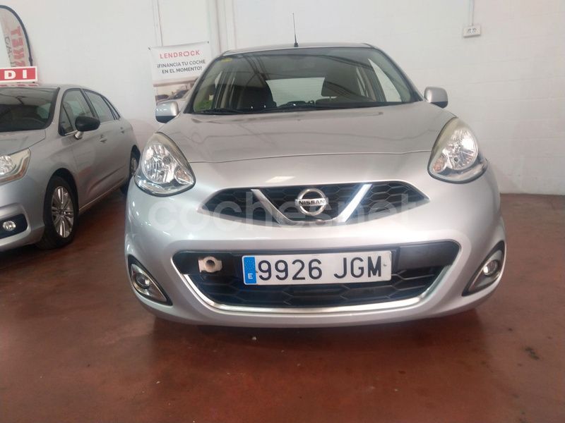 Gris / plata Usado 2015 Nissan Micra Acenta Utilitario | 7500 € (Precio justo) - Imagen 1/4