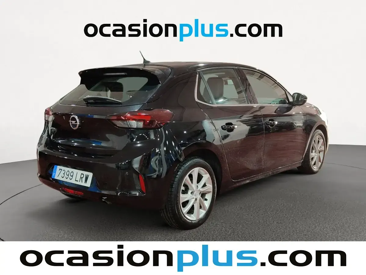 Usado Opel Corsa Elegance 100 CV (73 kW) 2021 Negro Utilitario
