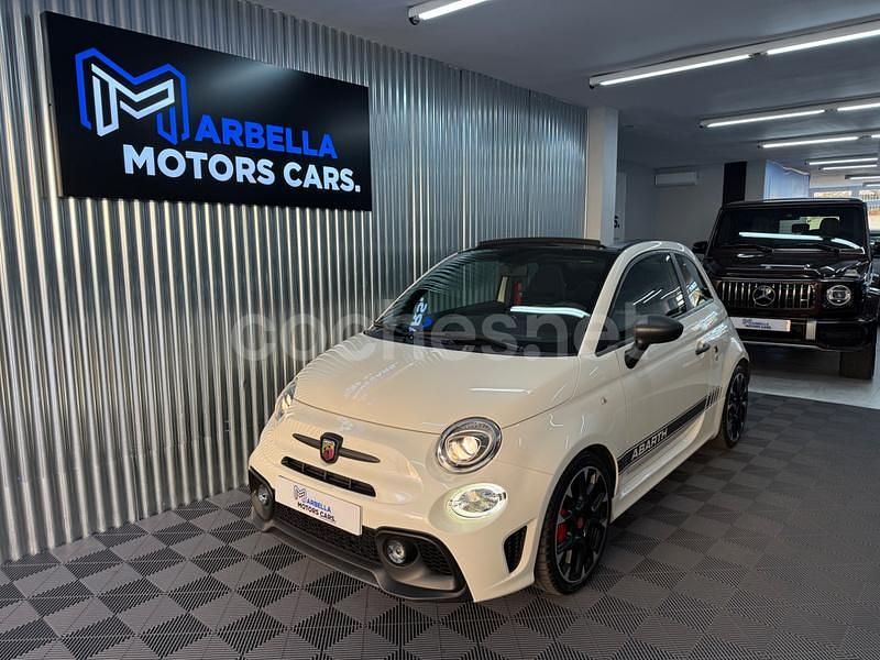 Blanco Usado 2019 Abarth 595C Descapotable | 23.990 € (Un poco caro) - Imagen 1/4