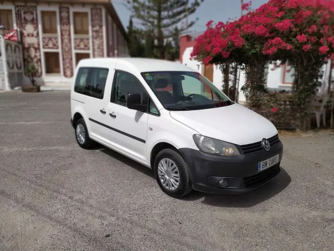 Usado VW Caddy Pro 75 CV (55 kW) 2014 Blanco Monovolumen