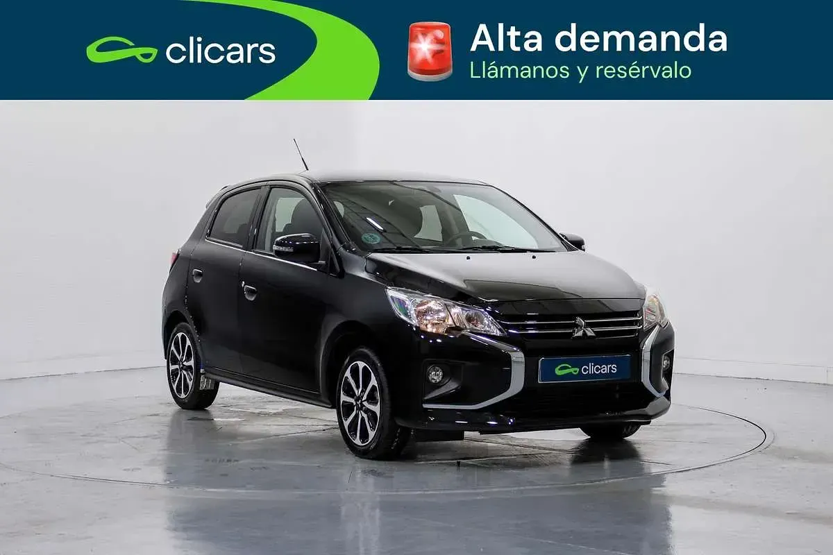 Usado Mitsubishi Space Star 71 CV (52 kW) 2022 Negro Utilitario