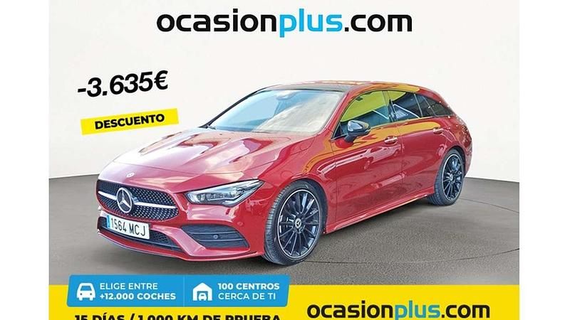 Rojo Usado 2022 Mercedes CLA200 Shooting Brake Familiar | 36.355 € (Un poco caro) - Imagen 1/1