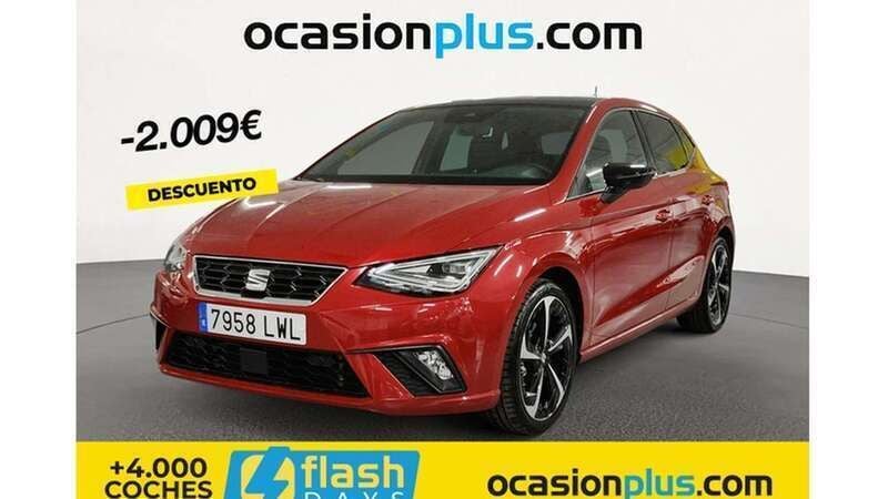 Rojo Usado 2022 Seat Ibiza FR Utilitario | 20.091 € (Caro) - Imagen 1/4