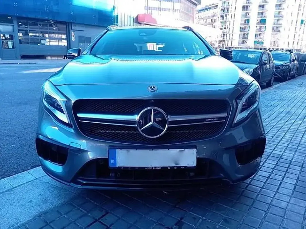 Usado Mercedes GLA45 AMG AMG 381 CV (280 kW) 2017 Gris SUV