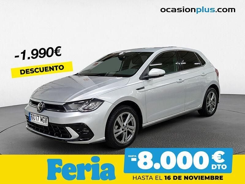 Gris Usado 2023 VW Polo R-line Berlina | 21.890 € (Precio justo) - Imagen 1/4