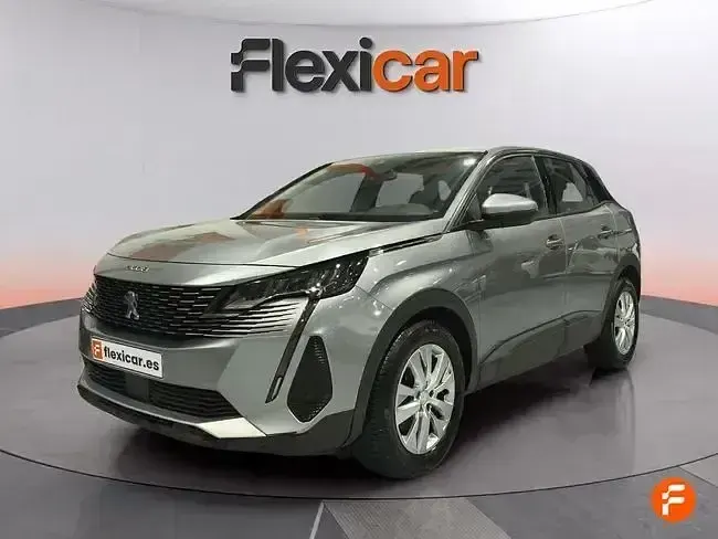 Usado Peugeot 3008 Active 130 CV (95 kW) 2021 Gris SUV