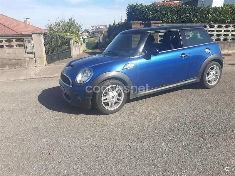 Usado Mini Cooper S 175 CV (128 kW) 2008 Azul Utilitario