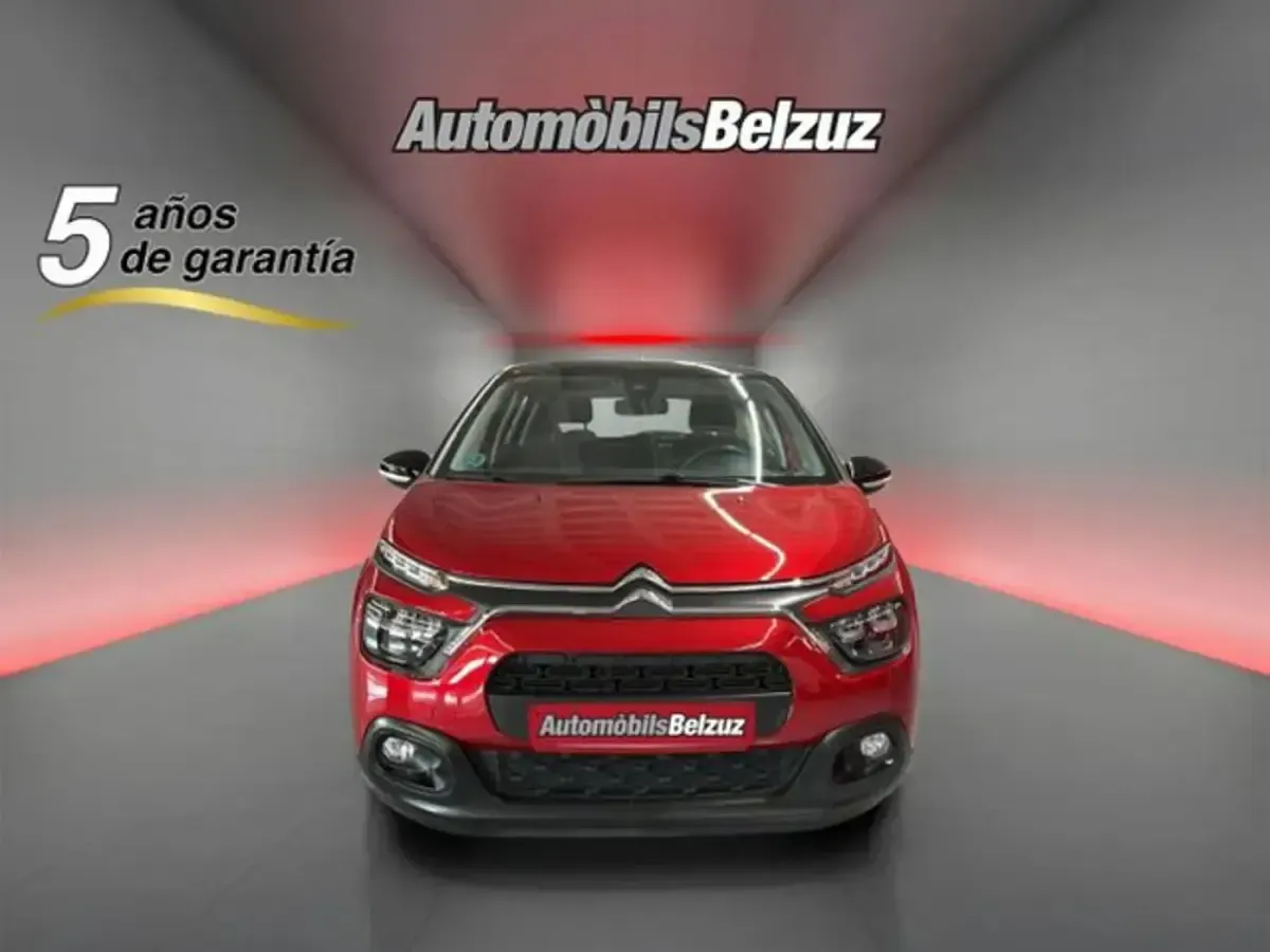 Usado Citroën C3 Feel 83 CV (61 kW) 2021 Rojo Utilitario