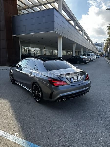 Gris / plata Usado 2017 Mercedes CLA180 AMG line Berlina | 17.250 € (Super precio) - Imagen 1/4