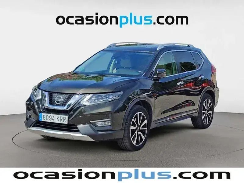 Verde Usado 2018 Nissan X-Trail Tekna SUV | 20.446 € (Precio justo) - Imagen 1/4