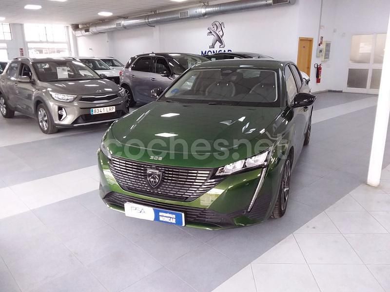 Verde Usado 2022 Peugeot 308 Allure Berlina | 21.500 € (Super precio) - Imagen 1/4