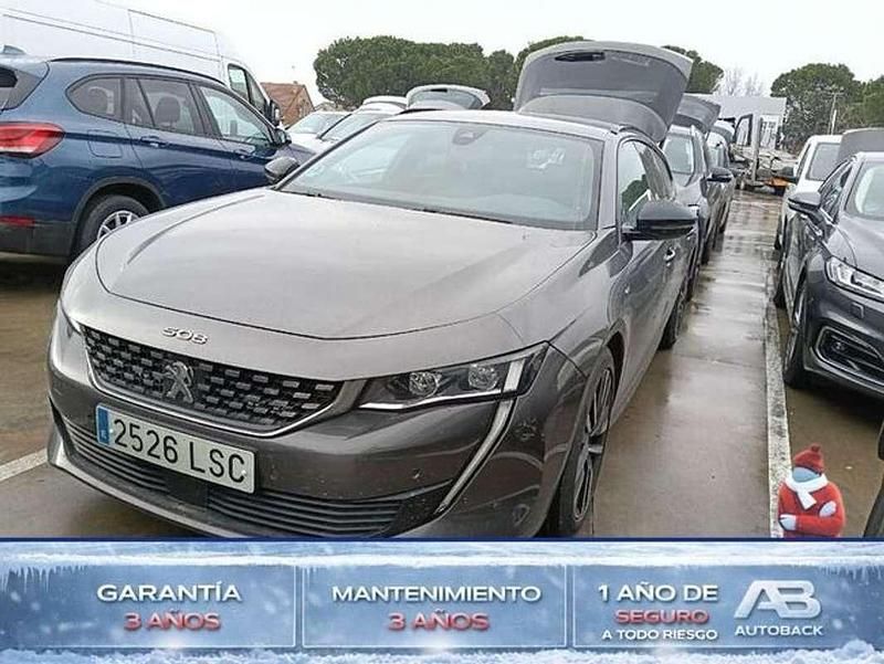 Usado Peugeot 508 SW GT 131 CV (96 kW) 2021 Gris Familiar