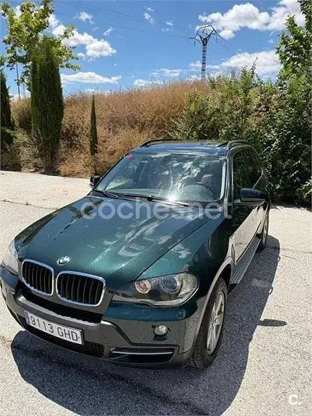 Usado BMW X5 235 CV (172 kW) 2008 Verde SUV
