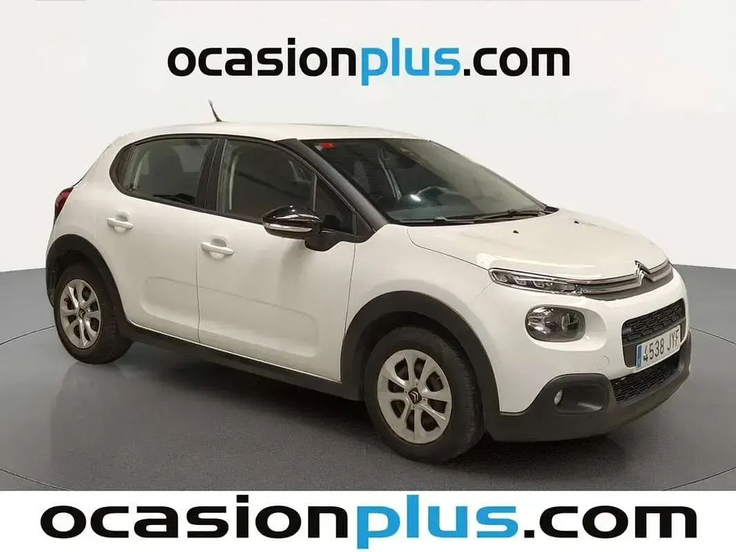 Usado Citroën C3 Feel 82 CV (60 kW) 2017 Blanco Utilitario