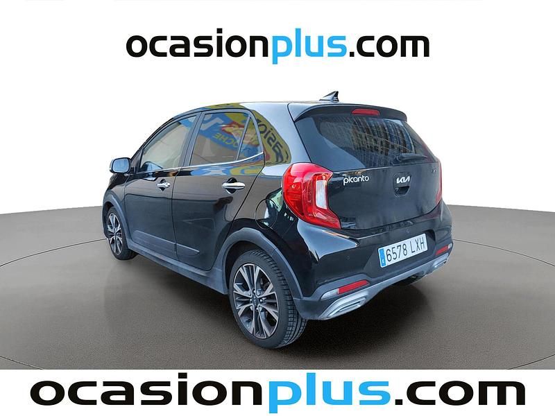 Usado Kia Picanto X-Line 100 CV (73 kW) 2022 Negro Utilitario