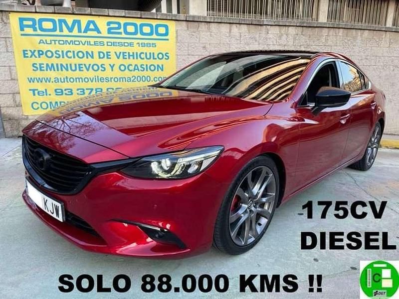 Usado Mazda 6 Luxury 175 CV (128 kW) 2018 Rojo Berlina