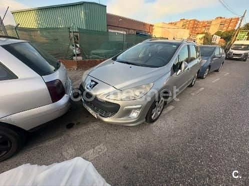 Usado Peugeot 308 SW 110 CV (80 kW) 2008 Blanco Familiar