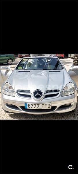 Usado Mercedes SLK200 163 CV (119 kW) 2006 Gris / plata Descapotable