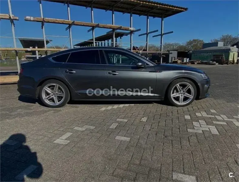 Usado Audi A5 Sportback 190 CV (139 kW) 2017 Negro Utilitario