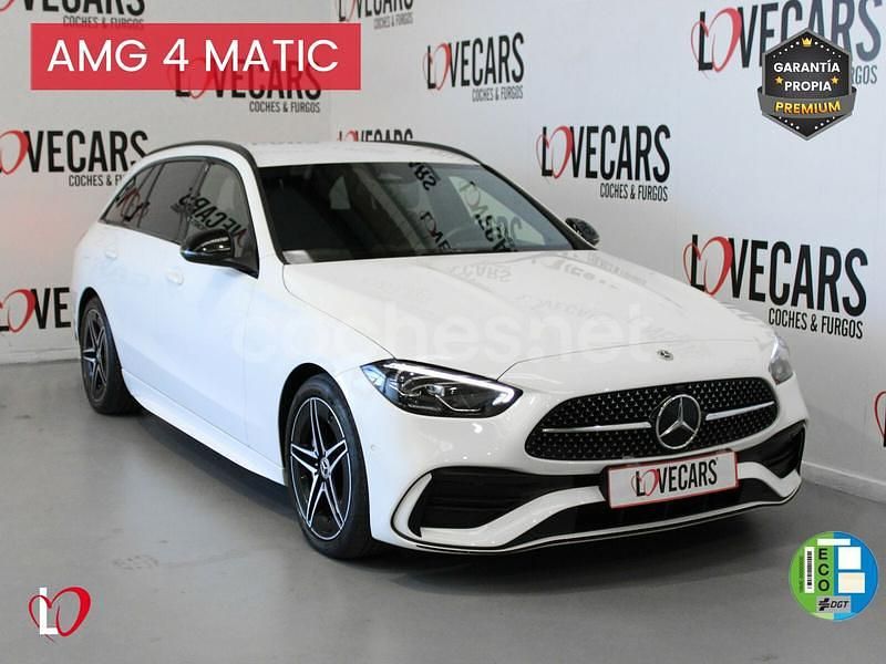 Blanco Usado 2022 Mercedes C220 Familiar | 36.300 € (Precio justo) - Imagen 1/3