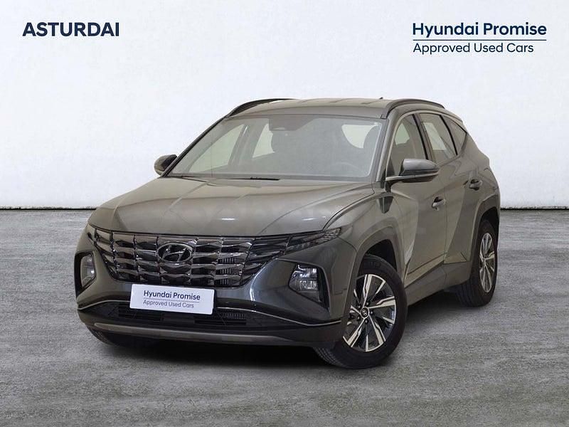 Usado Hyundai Tucson 150 CV (110 kW) 2022 Gris / plata SUV