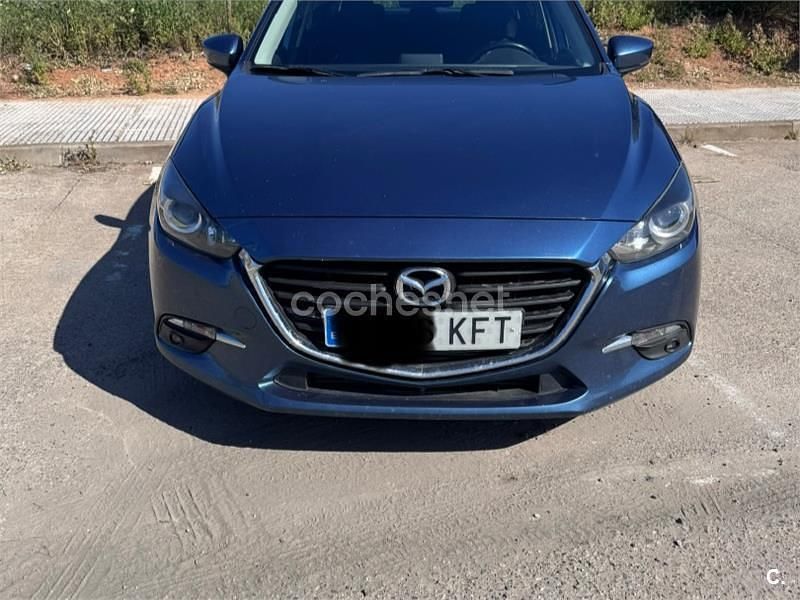 Usado Mazda 3 150 CV (110 kW) 2018 Azul Berlina