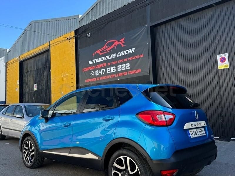 Usado Renault Captur 90 CV (66 kW) 2014 Azul SUV
