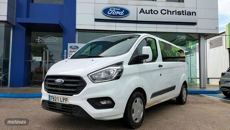 Blanco Usado 2021 Ford Tourneo Custom Trend Van | 32.500 € - Imagen 1/4